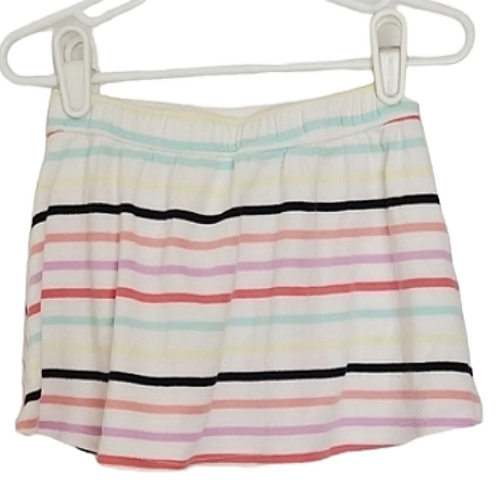 K1059 * Gymboree Striped Skirt Multi-Color White Size 2T